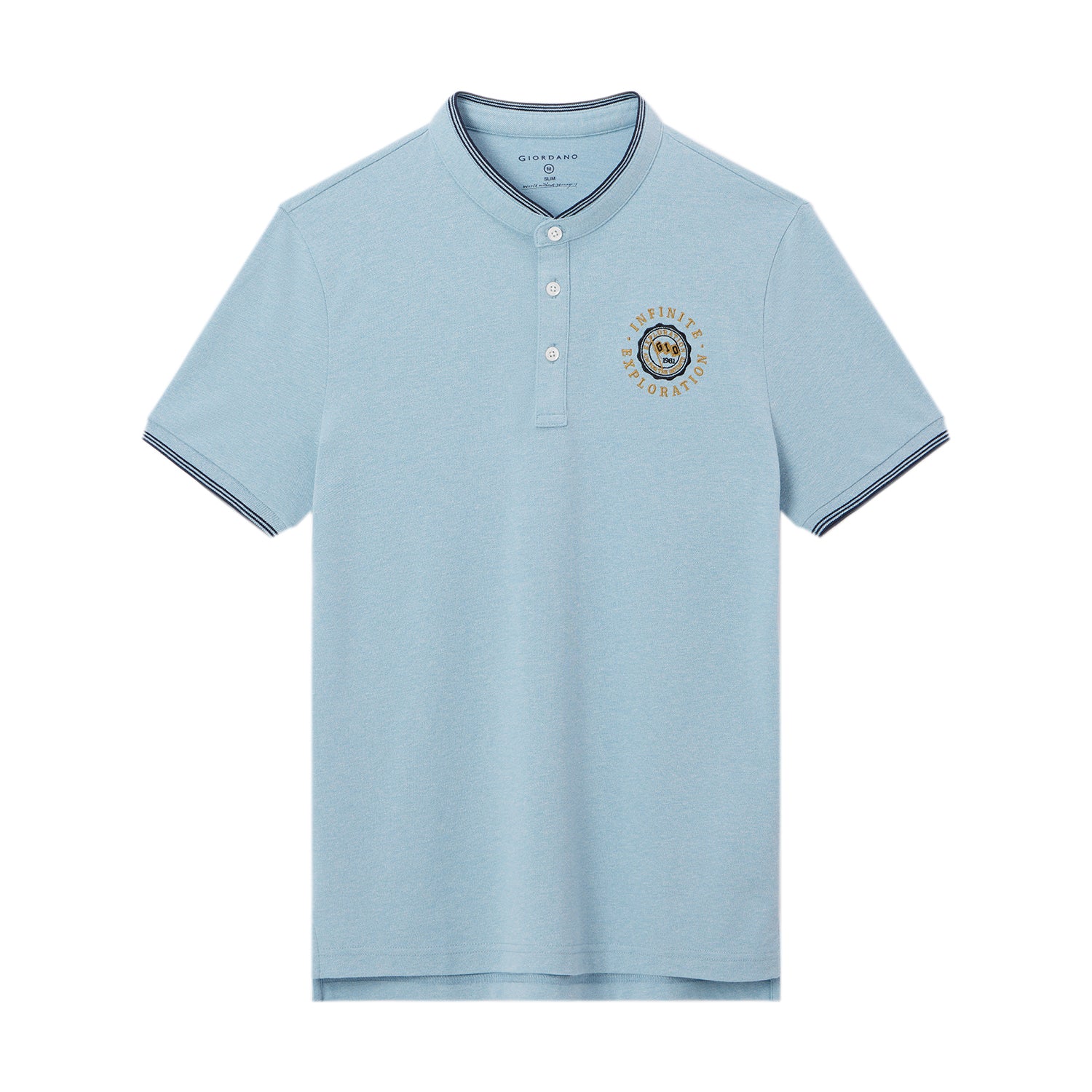 Men's Bold Embroidery Polo