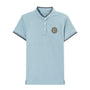 Giordano Women's Embroiery Polo-Blue