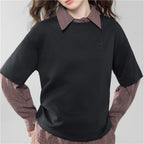 Women's Embroidered Cotton Liquid Touch Tee