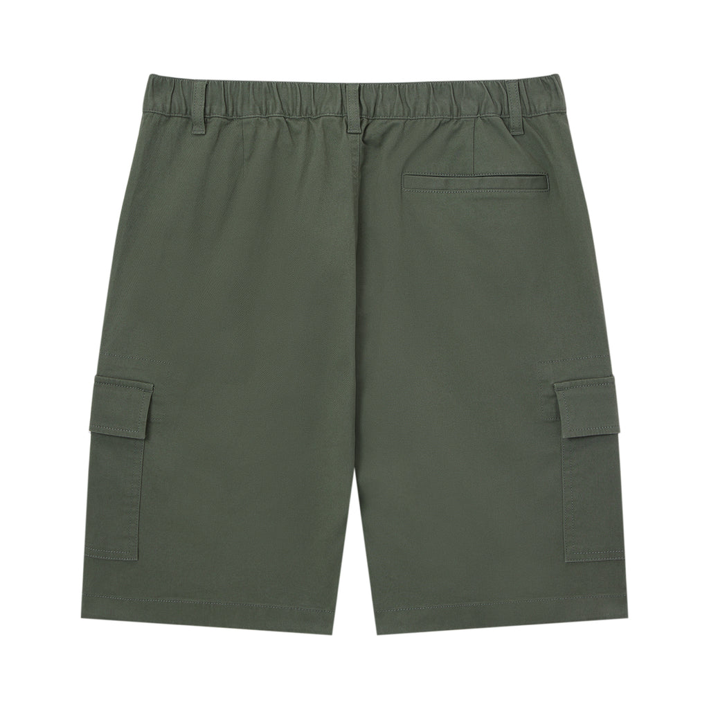 Men's Twill Low Rise Relaxed Fit Cargo Bermuda