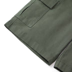 Men's Twill Low Rise Relaxed Fit Cargo Bermuda