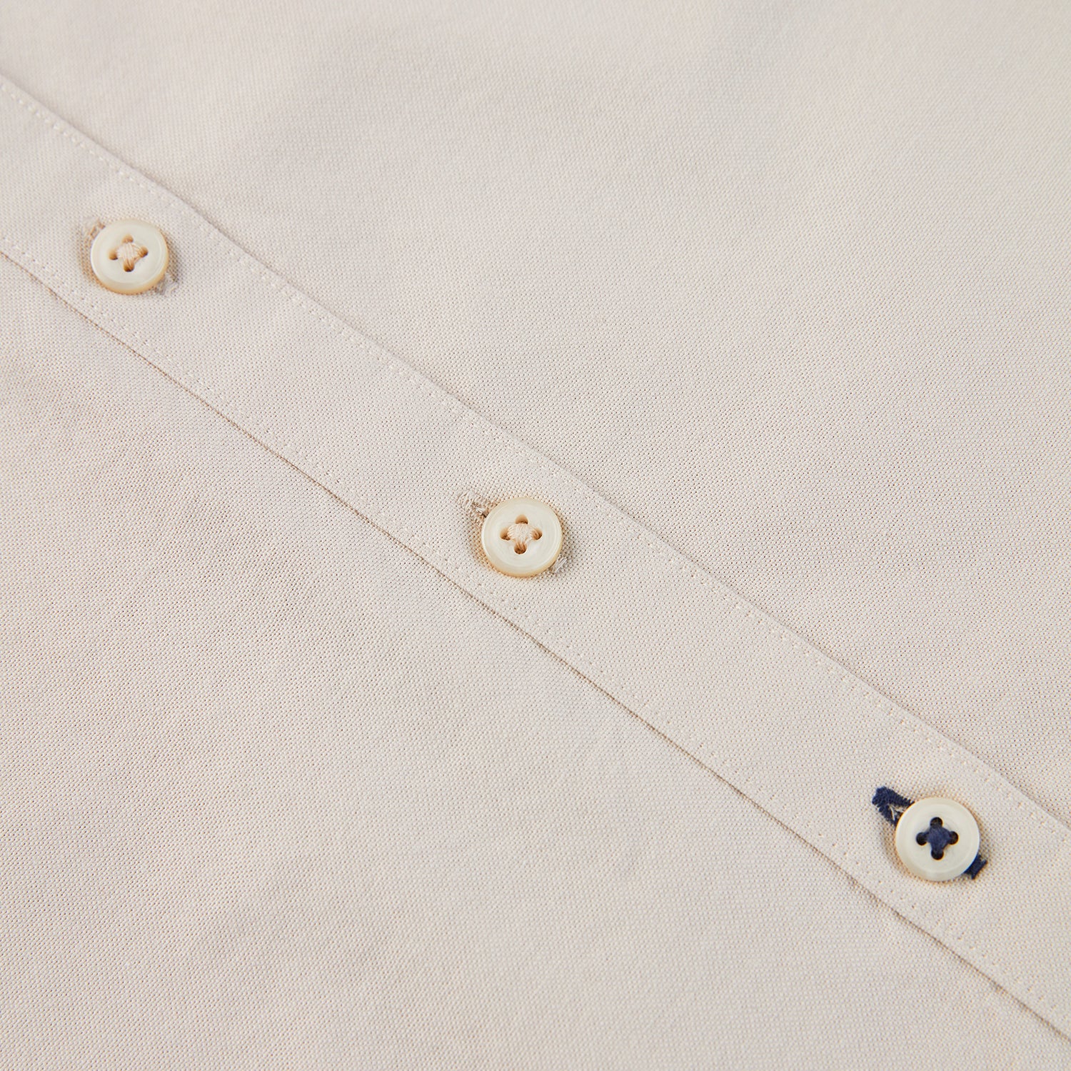 Women Oxford Shirt With Small Lion Embroidery