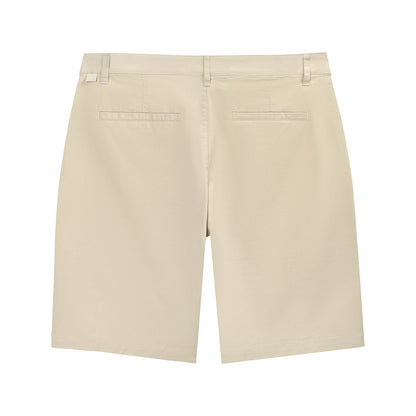 Men's Cotton Nylon Spandex Twill Low Rise Slim Fit Shorts