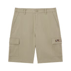 Men's Twill Low Rise Relaxed Fit Cargo Bermuda