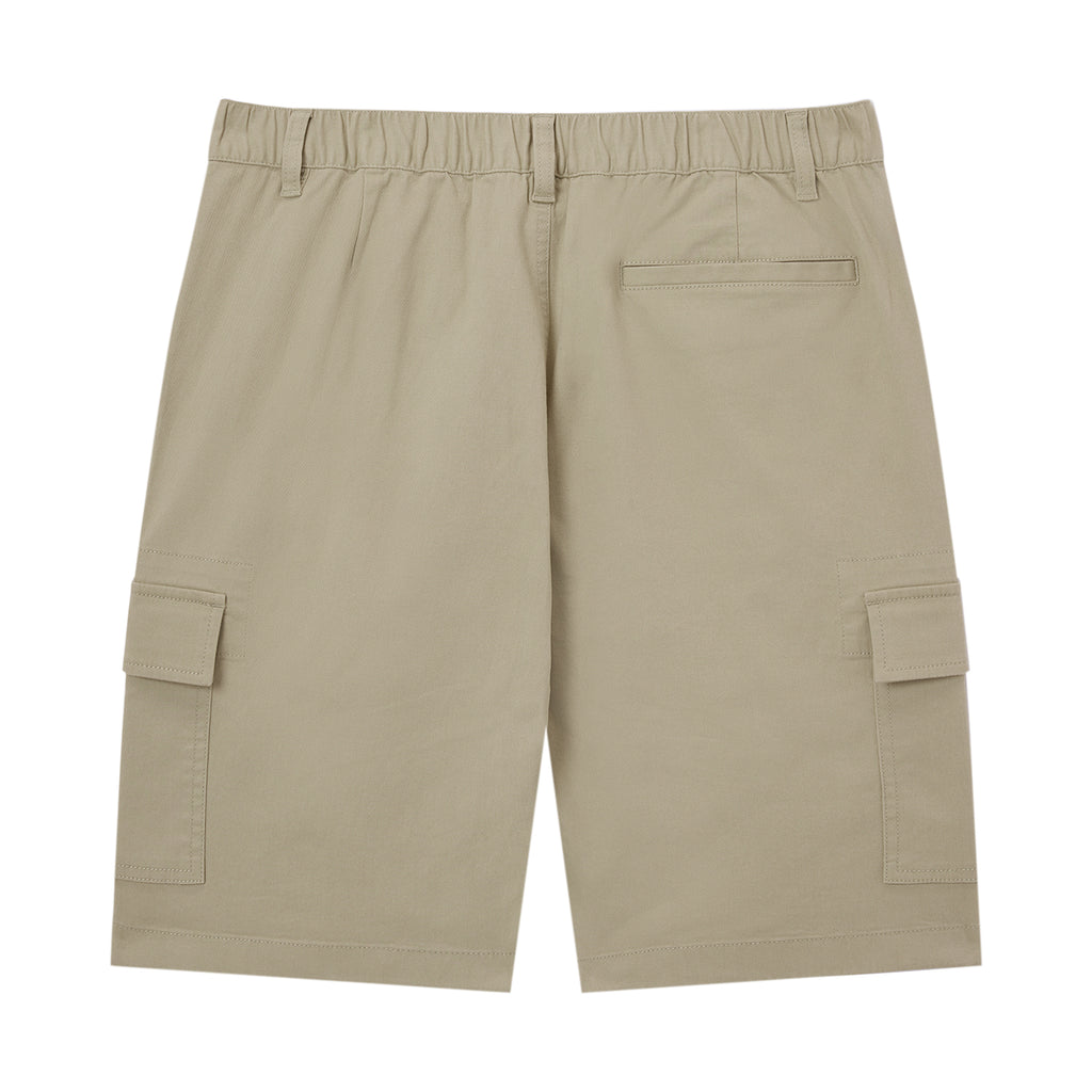 Men's Twill Low Rise Relaxed Fit Cargo Bermuda