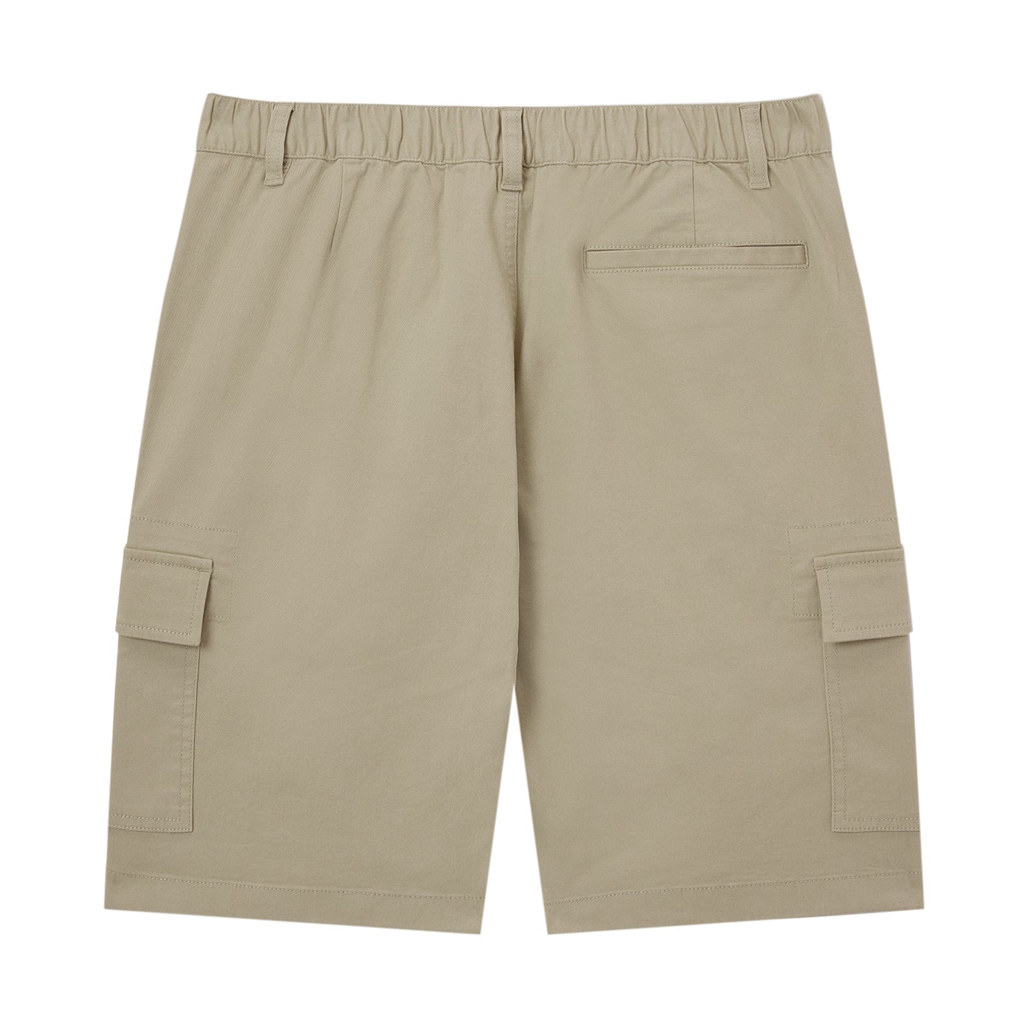 Men's Twill Low Rise Relaxed Fit Cargo Bermuda