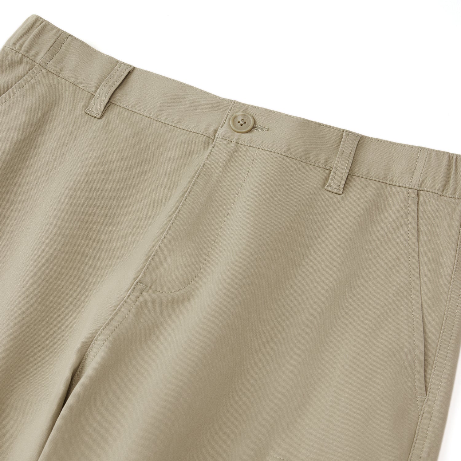 Men's Twill Low Rise Relaxed Fit Cargo Bermuda