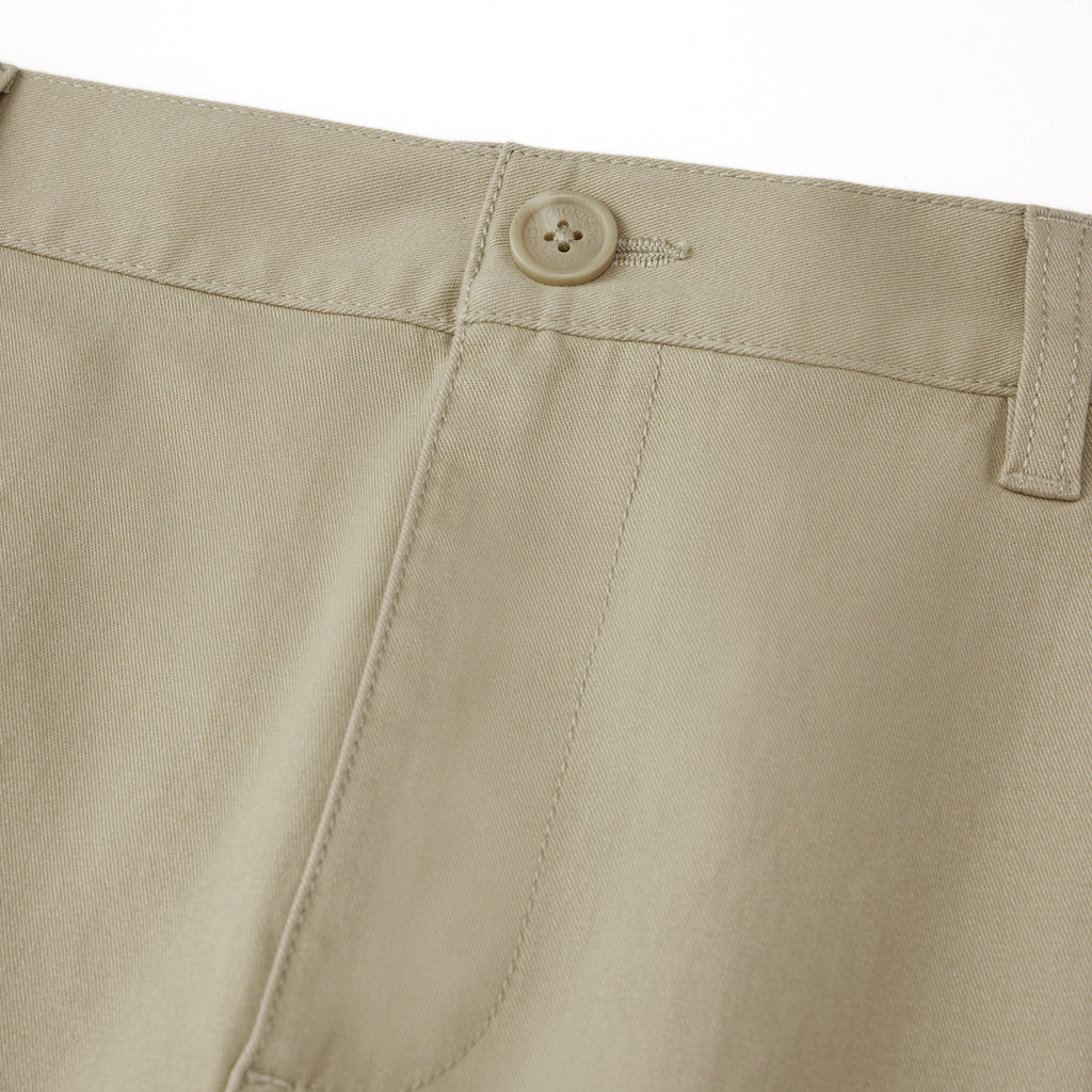 Men's Twill Low Rise Relaxed Fit Cargo Bermuda