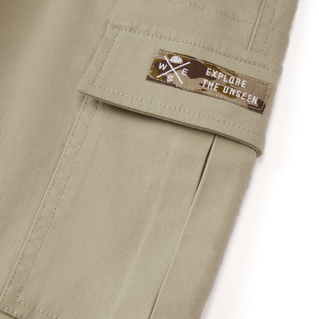 Men's Twill Low Rise Relaxed Fit Cargo Bermuda