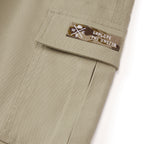 Men's Twill Low Rise Relaxed Fit Cargo Bermuda