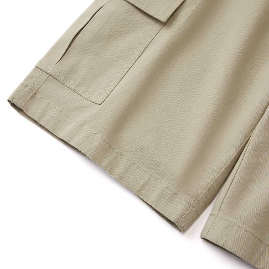 Men's Twill Low Rise Relaxed Fit Cargo Bermuda
