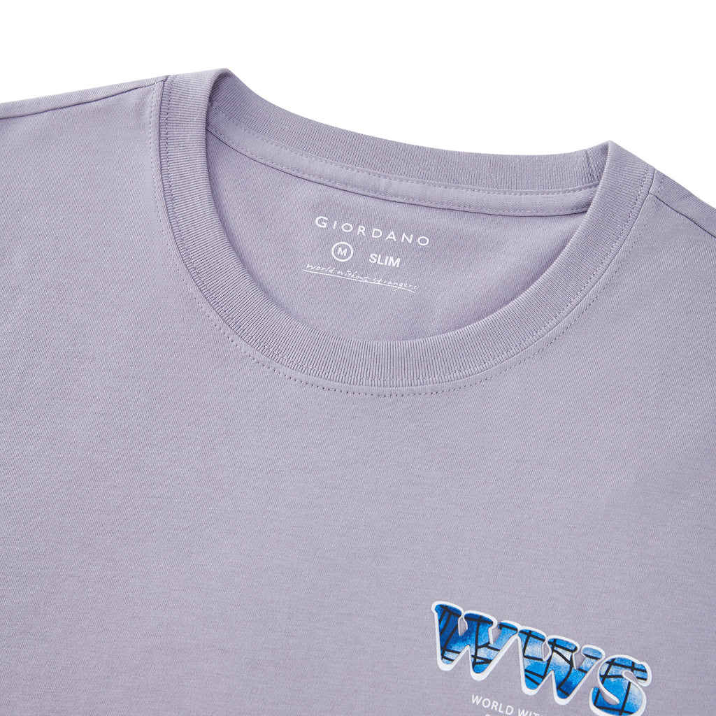 Men's Wws Theme Print Tee's