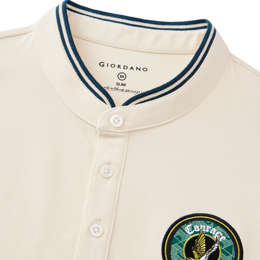 Men's Bold Embroidery Polo