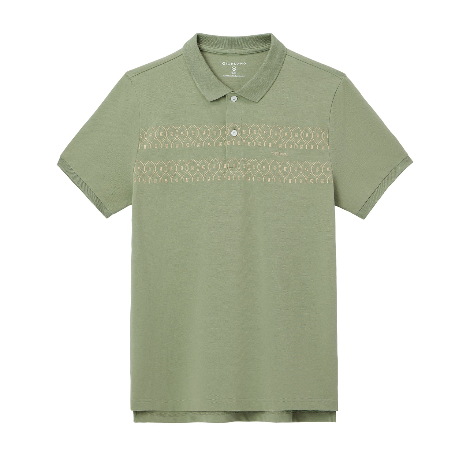 Men's Bold Embroidery Polo