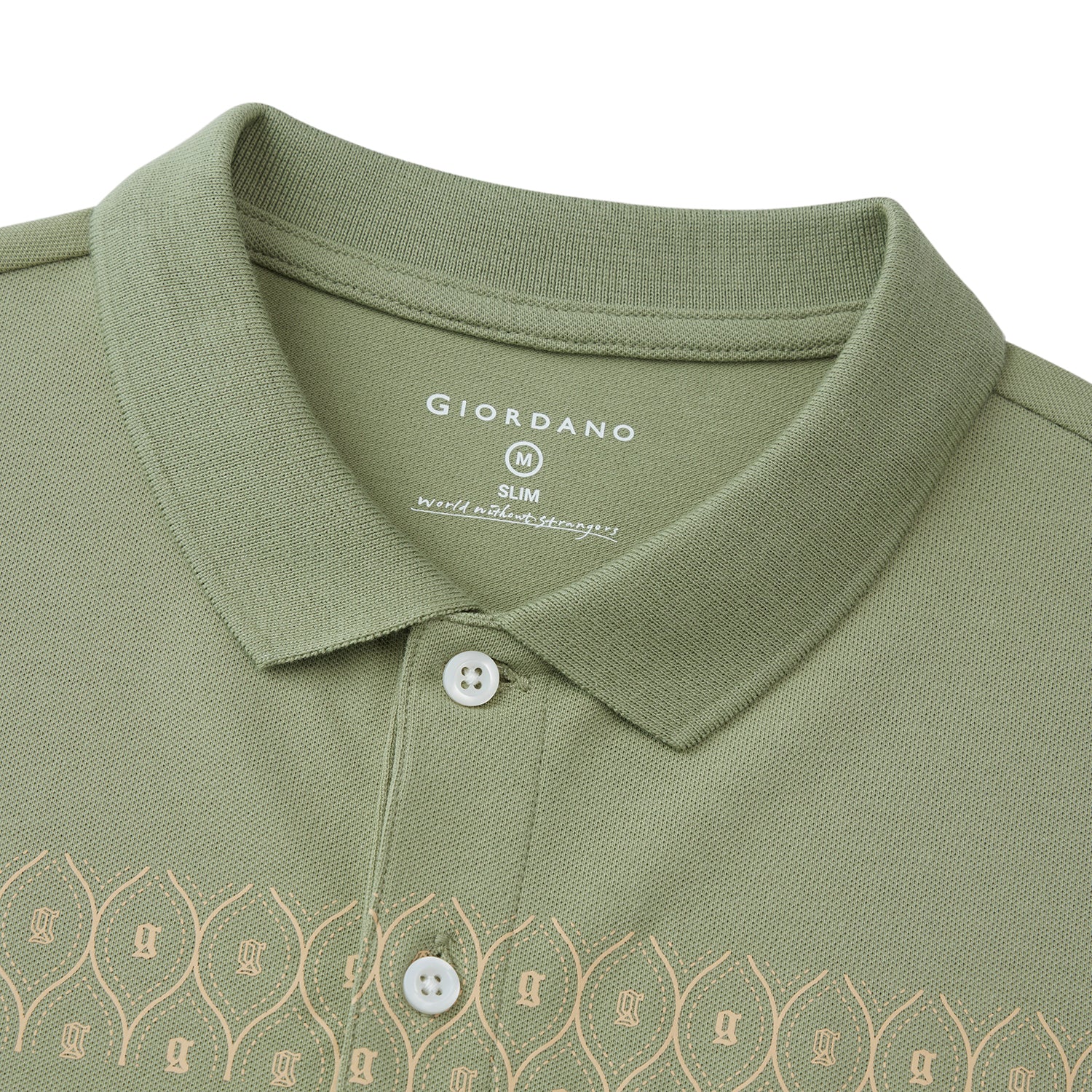 Men's Bold Embroidery Polo