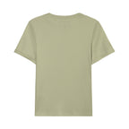 Women's Cotton Interlock Crew Neck Short Sleeve Comfort Tee