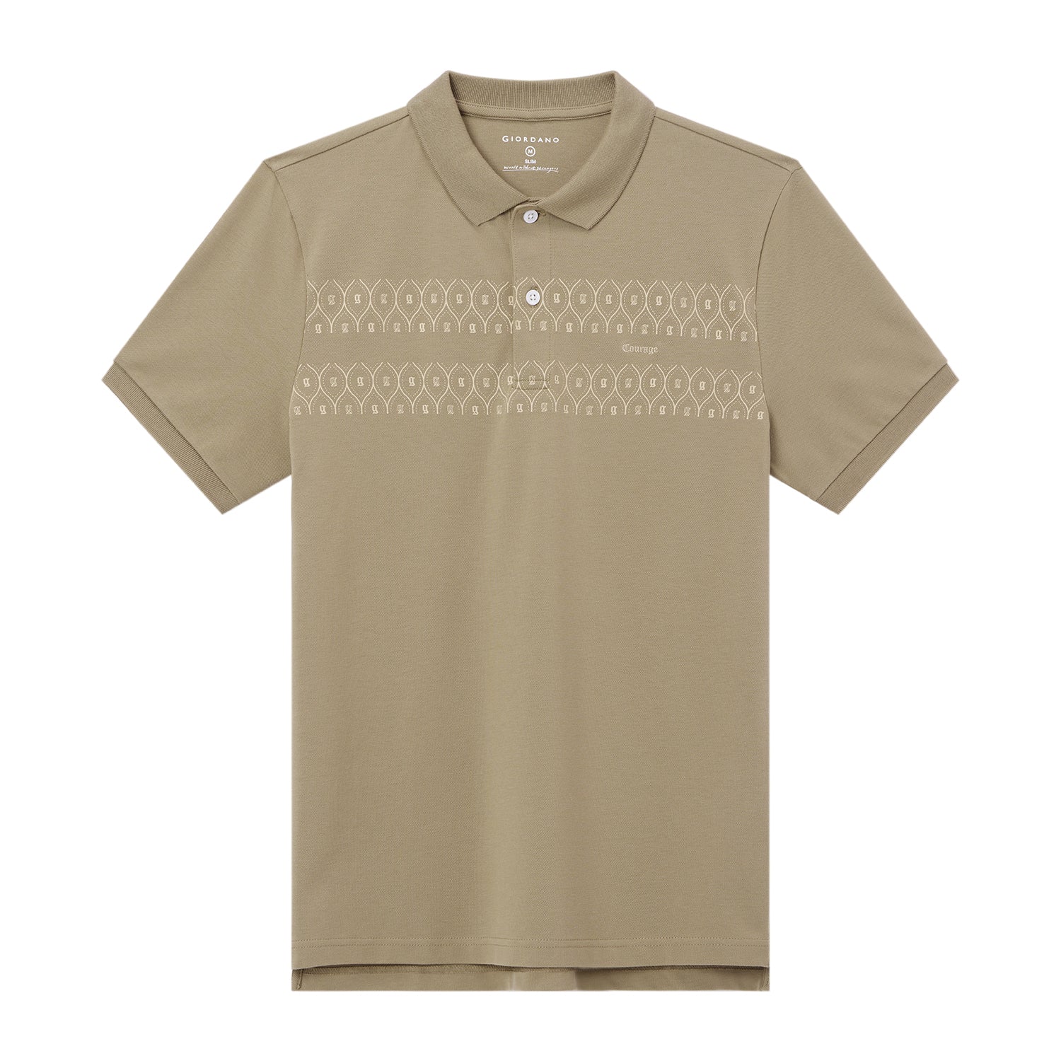 Men's Bold Embroidery Polo