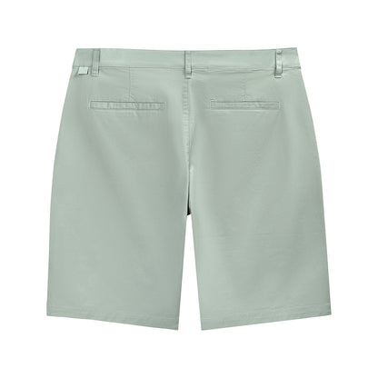 Men's Cotton Nylon Spandex Twill Low Rise Slim Fit Shorts