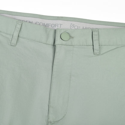 Men's Cotton Nylon Spandex Twill Low Rise Slim Fit Shorts