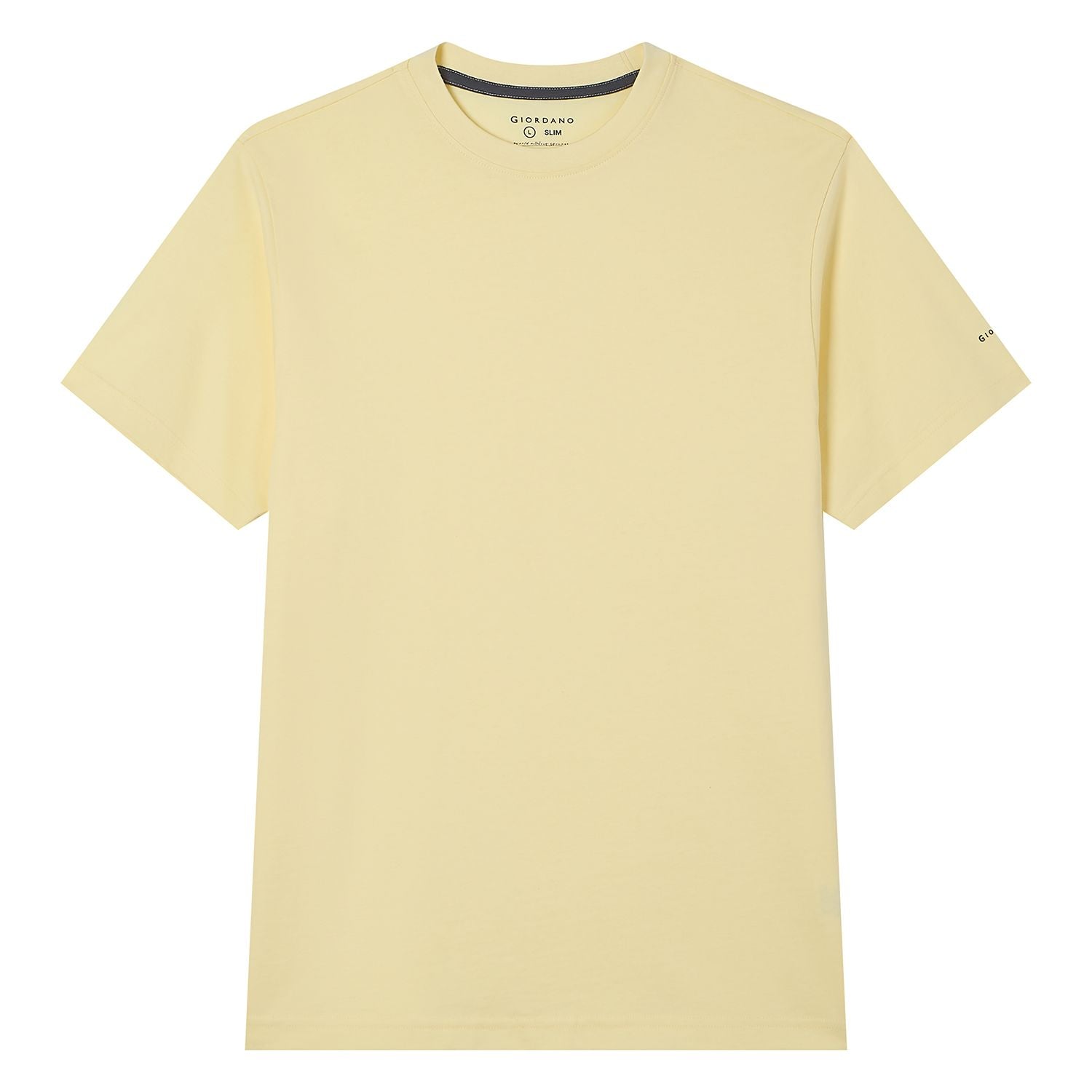 Men’s Slim Fit Cotton Crew Neck Tee