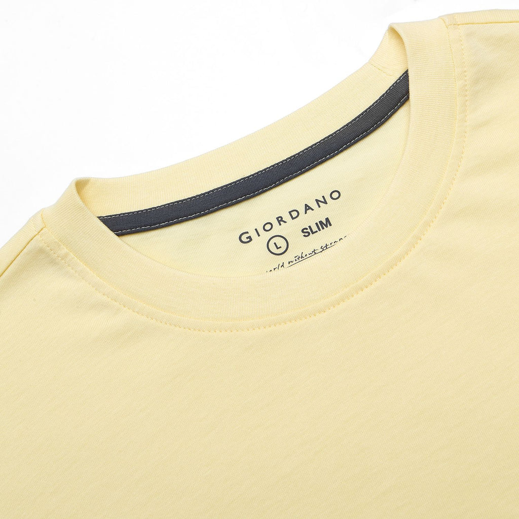 Men’s Slim Fit Cotton Crew Neck Tee