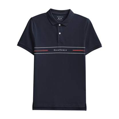 Giordano Men's Polo-Blue