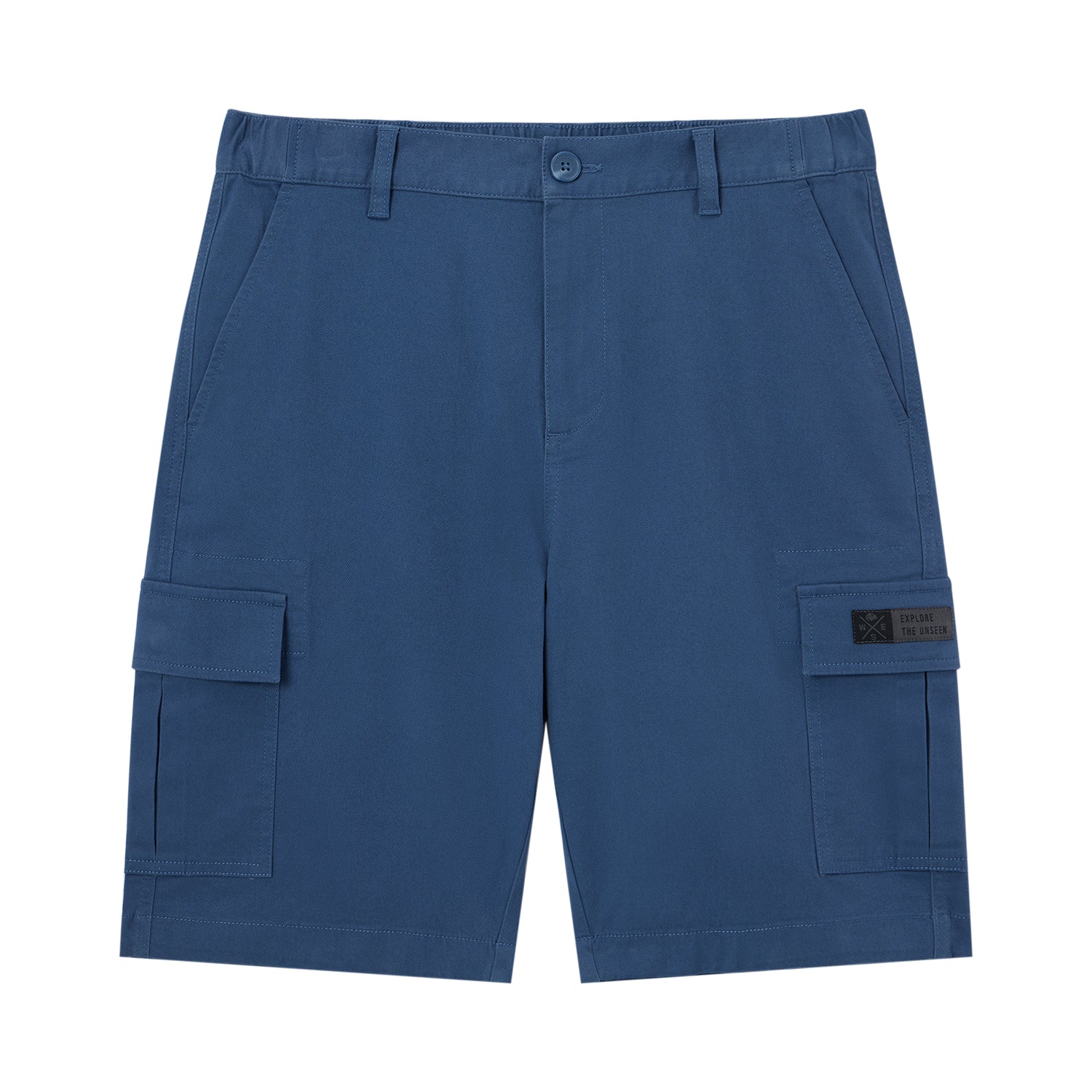 Men's Twill Low Rise Relaxed Fit Cargo Bermuda
