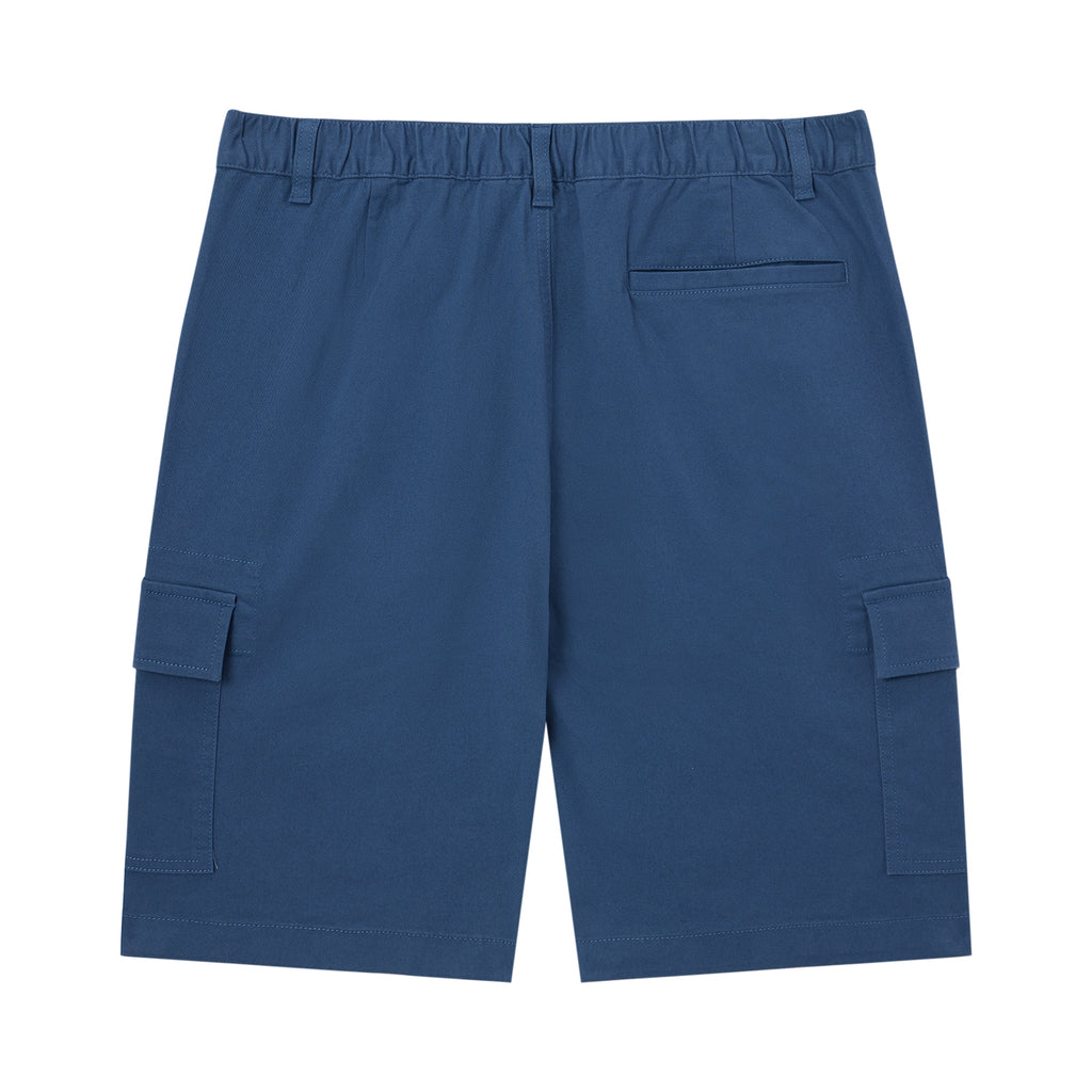 Men's Twill Low Rise Relaxed Fit Cargo Bermuda