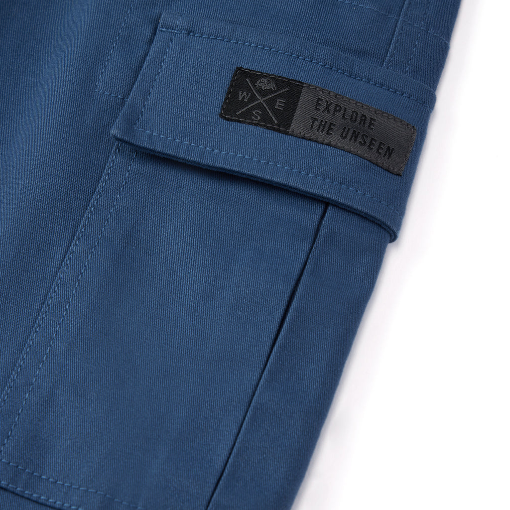 Men's Twill Low Rise Relaxed Fit Cargo Bermuda