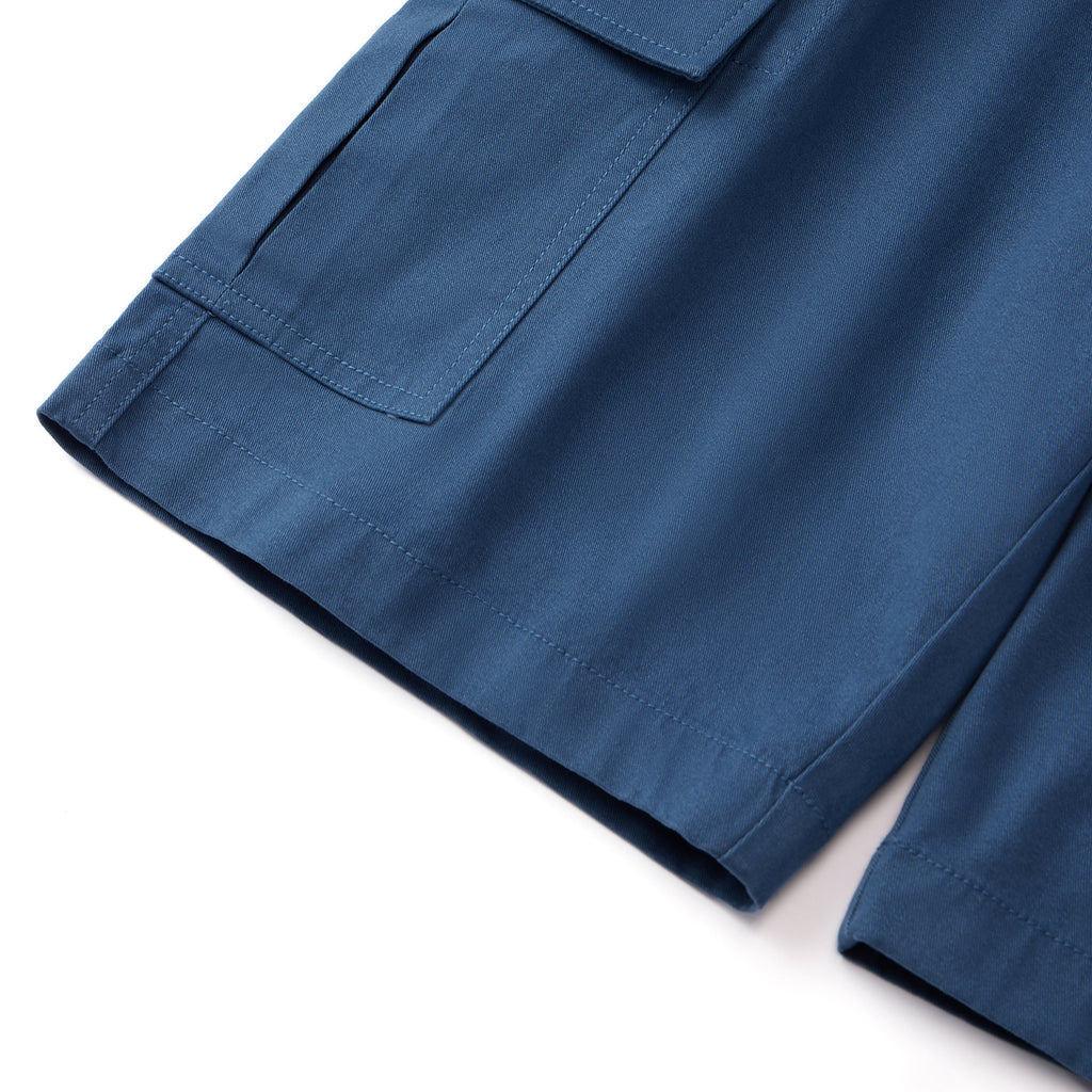Men's Twill Low Rise Relaxed Fit Cargo Bermuda