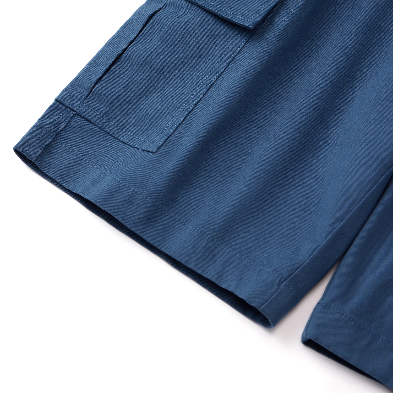 Men's Twill Low Rise Relaxed Fit Cargo Bermuda