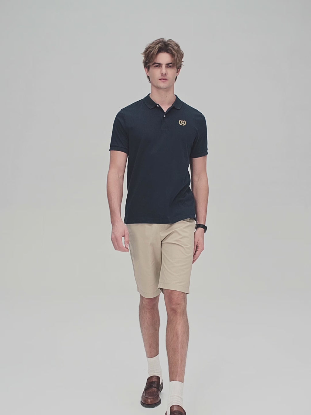 Men's Slim Fit Liquid Touch Cotton Interlock Polo