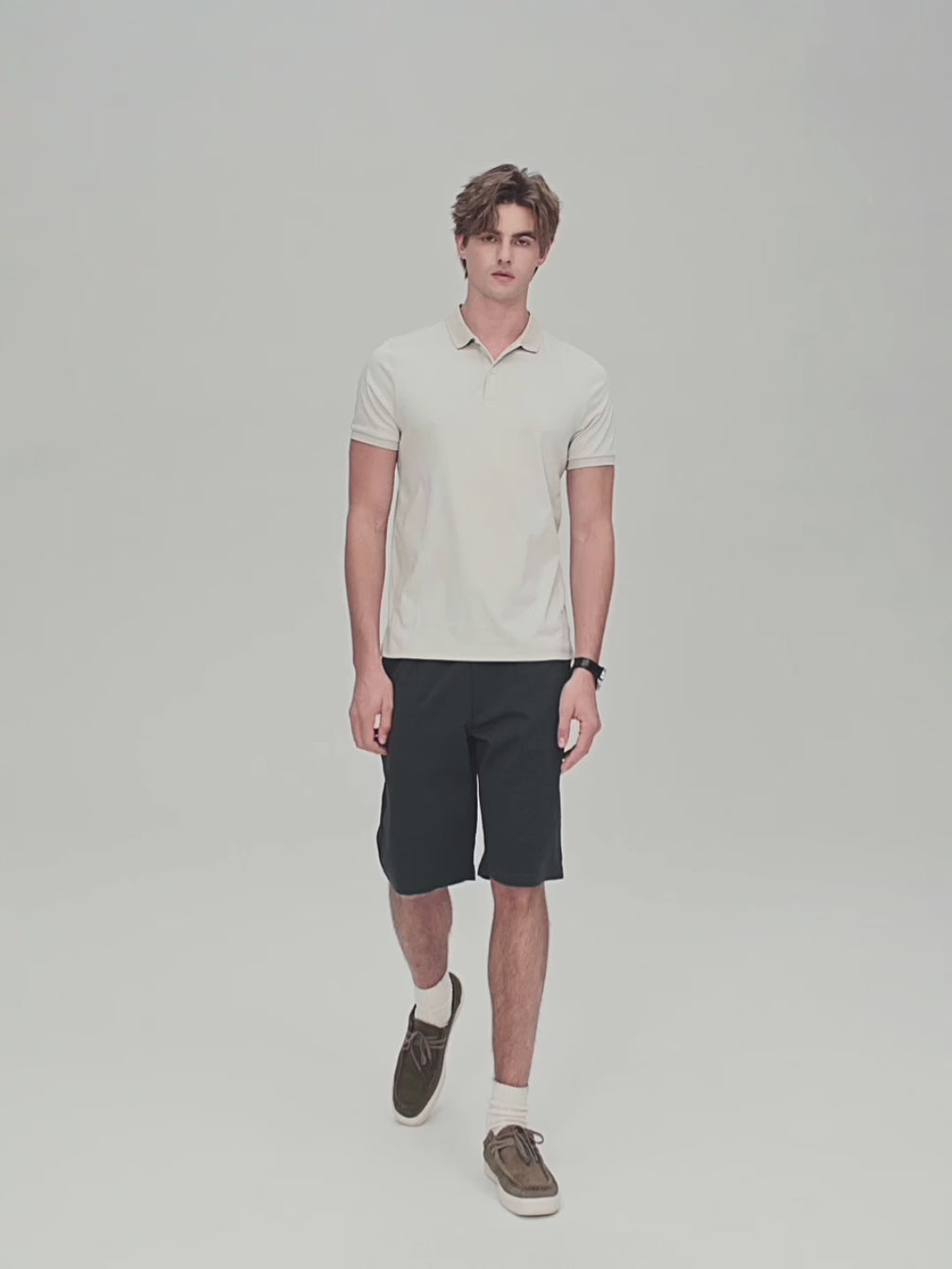 Men’s Slim Fit Liquid Touch Cotton Interlock Polo