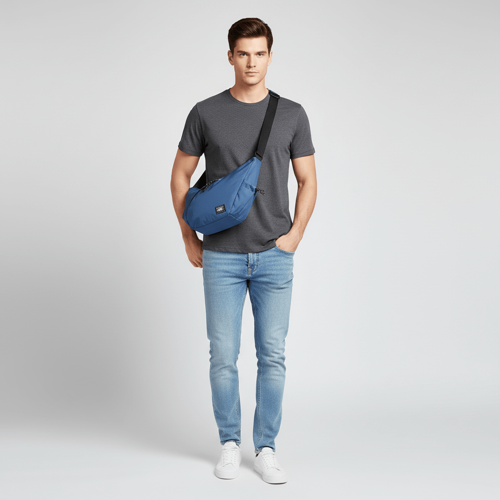 Stylish Polyester Shoulder Bag - Everyday Carry Free Size - Shop Giordano