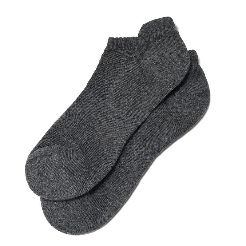 Unisex 2 - Pack Ankle Socks: Essential Cotton Blend Comfort Free Size - Shop Giordano