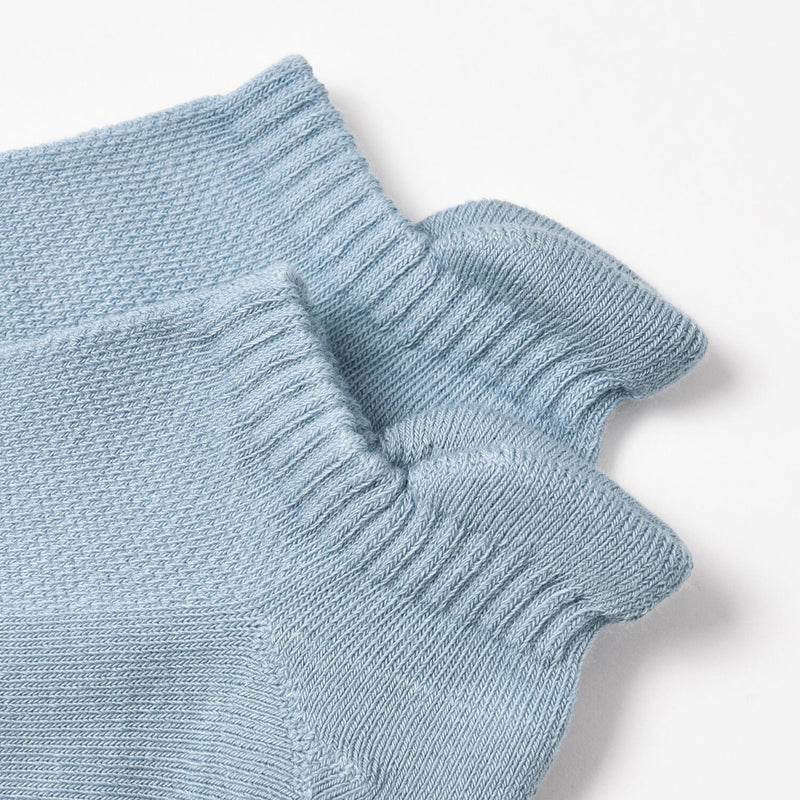 Unisex 2 - Pack Ankle Socks: Essential Cotton Blend Comfort Free Size - Shop Giordano