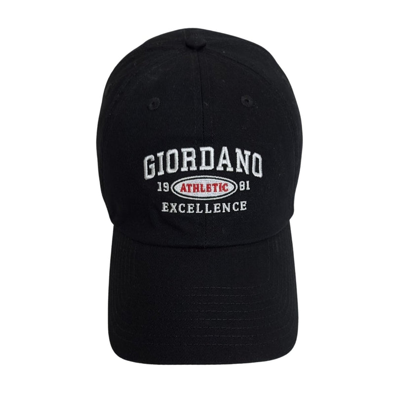 Giordano Unisex Cotton Embroidery Logo Cap - Premium Cap
