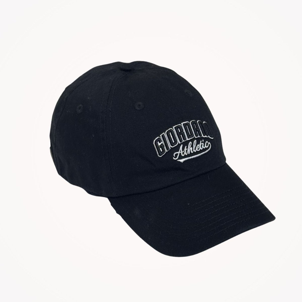 Giordano Unisex Cotton Twill Embroidered Athletic Cap - Premium Cap