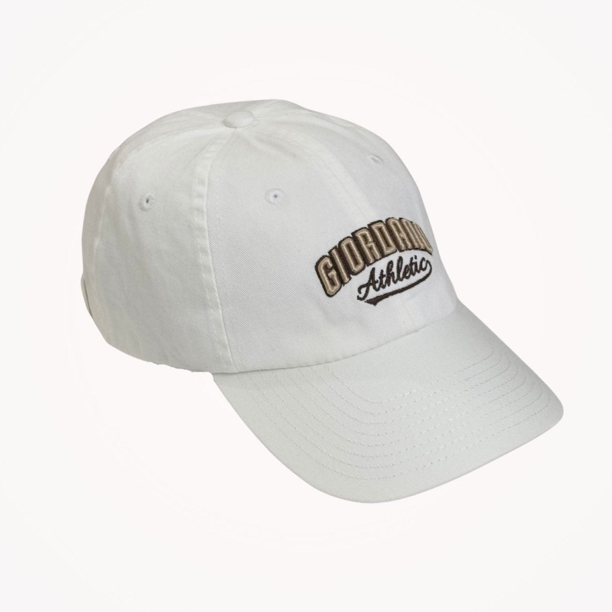 Unisex Cotton Twill Embroidered Athletic Cap - Giordano