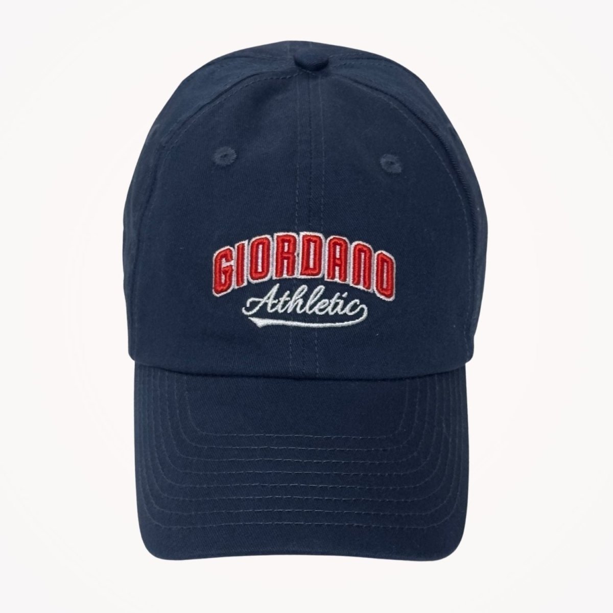 Unisex Cotton Twill Embroidered Athletic Cap - Giordano
