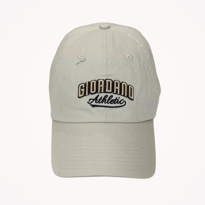 Unisex Cotton Twill Embroidered Athletic Cap - Giordano
