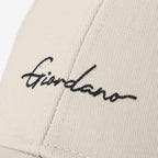 Giordano Unisex Cotton Twill Embroidered Cap - Premium Cap