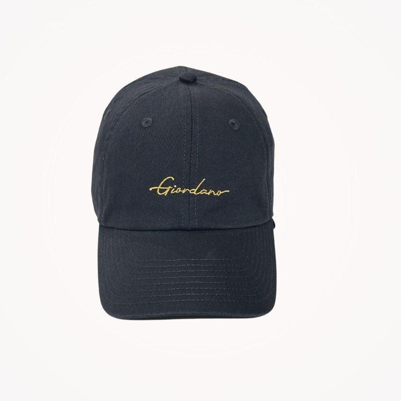Giordano Unisex Cotton Twill Embroidered Cap - Premium Cap