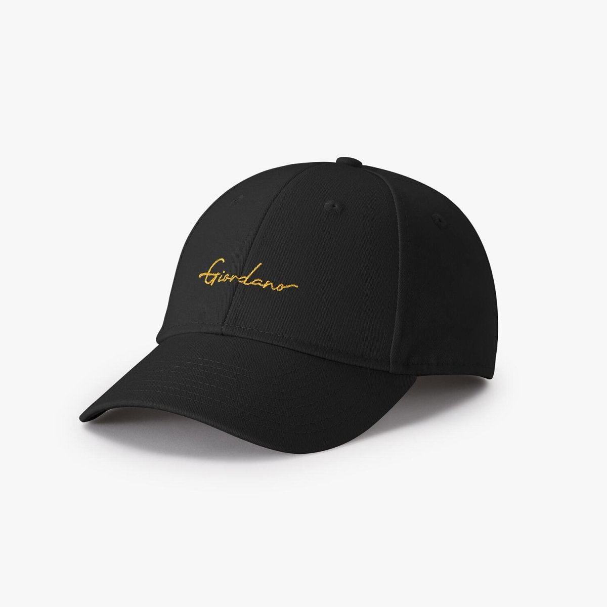 Giordano Unisex Cotton Twill Embroidered Cap - Premium Cap
