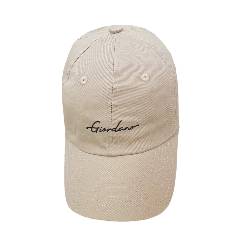 Unisex Cotton Twill Embroidered Cap Free Size - Shop Giordano