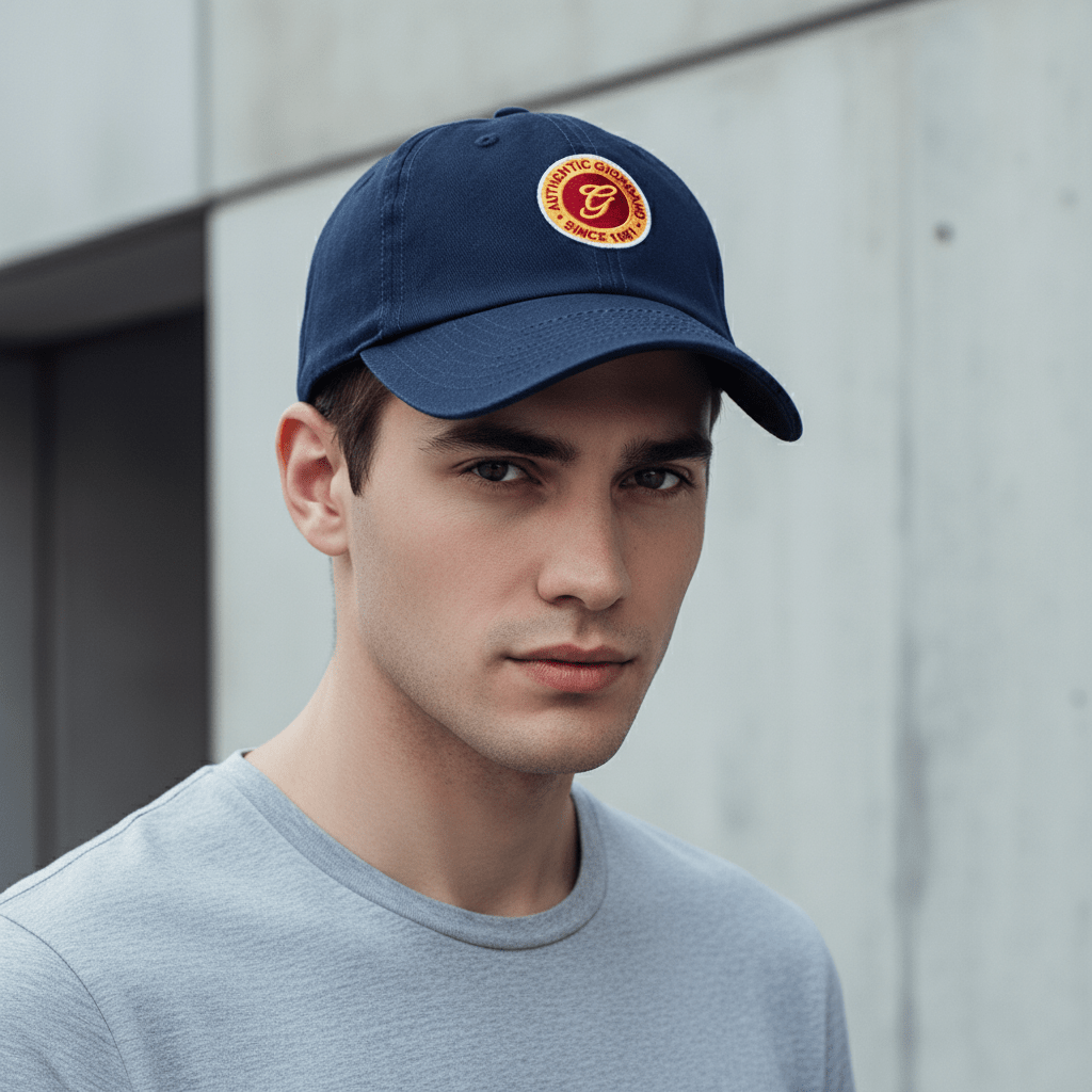 Unisex Embroidered Cotton Cap Free Size - Shop Giordano