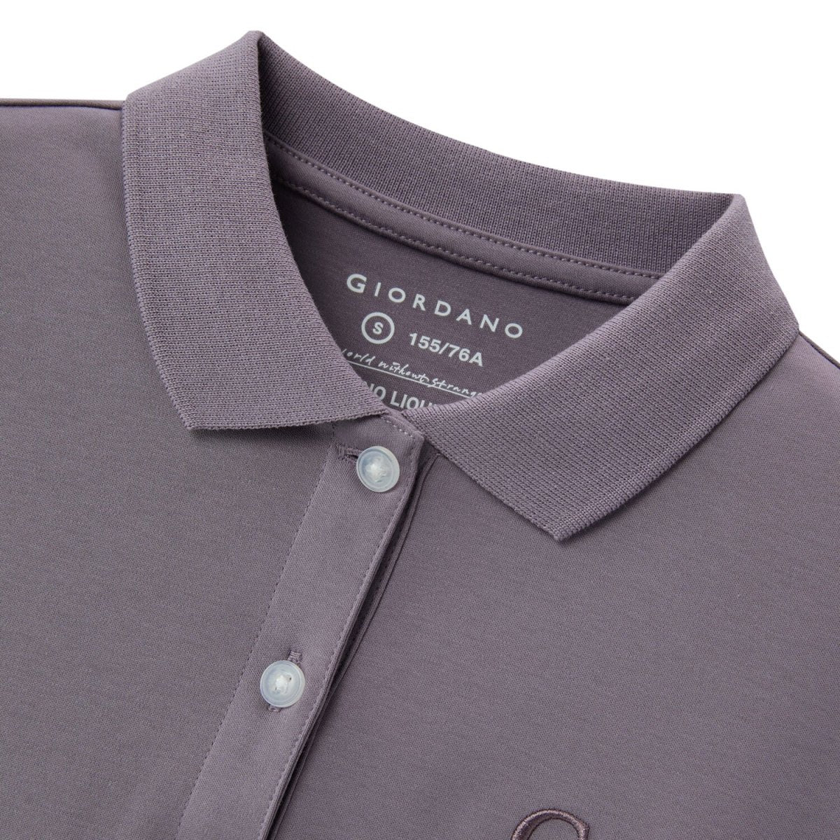 Giordano Women Cotton Interlock Liquid Touch Polo - Premium Polo
