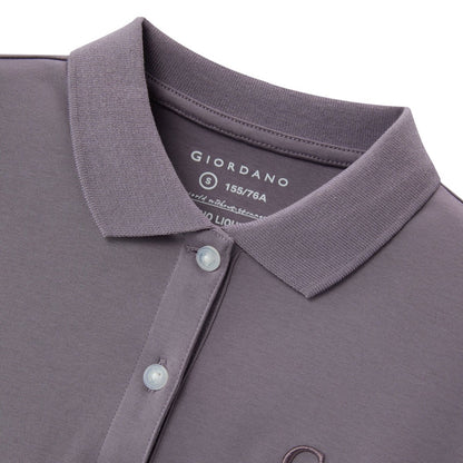 Women Cotton Interlock Liquid Touch Polo - Giordano