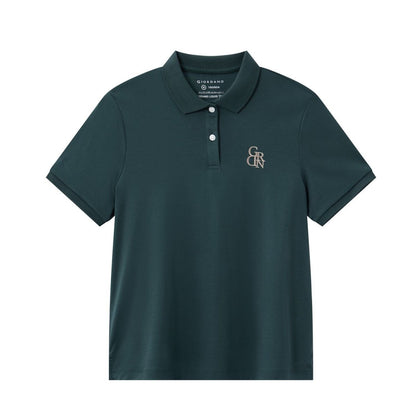 Women Cotton Interlock Liquid Touch Polo - Giordano