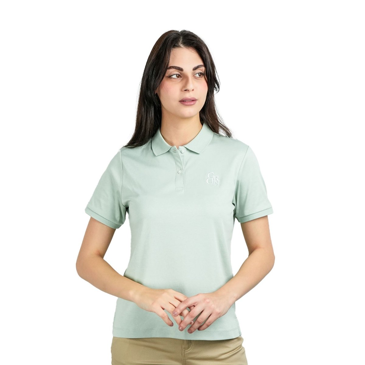 Women Cotton Interlock Liquid Touch Polo - Giordano